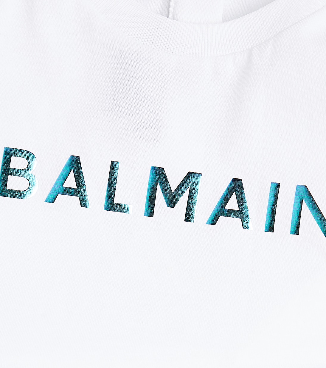 Bebé - camiseta de algodón con logo | Balmain Kids