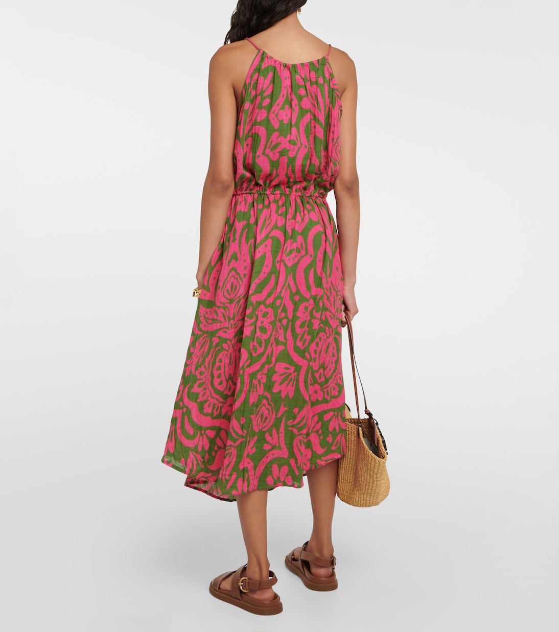 Midikleid Sasha aus Baumwoll-Gaze | Velvet