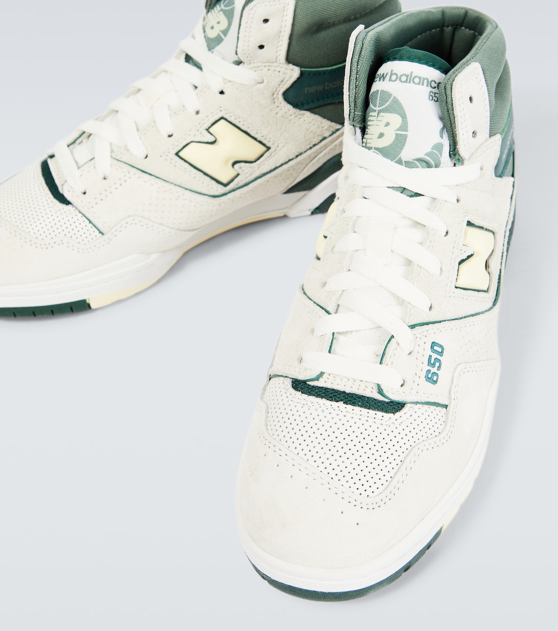 650R leather high-top sneakers | New Balance