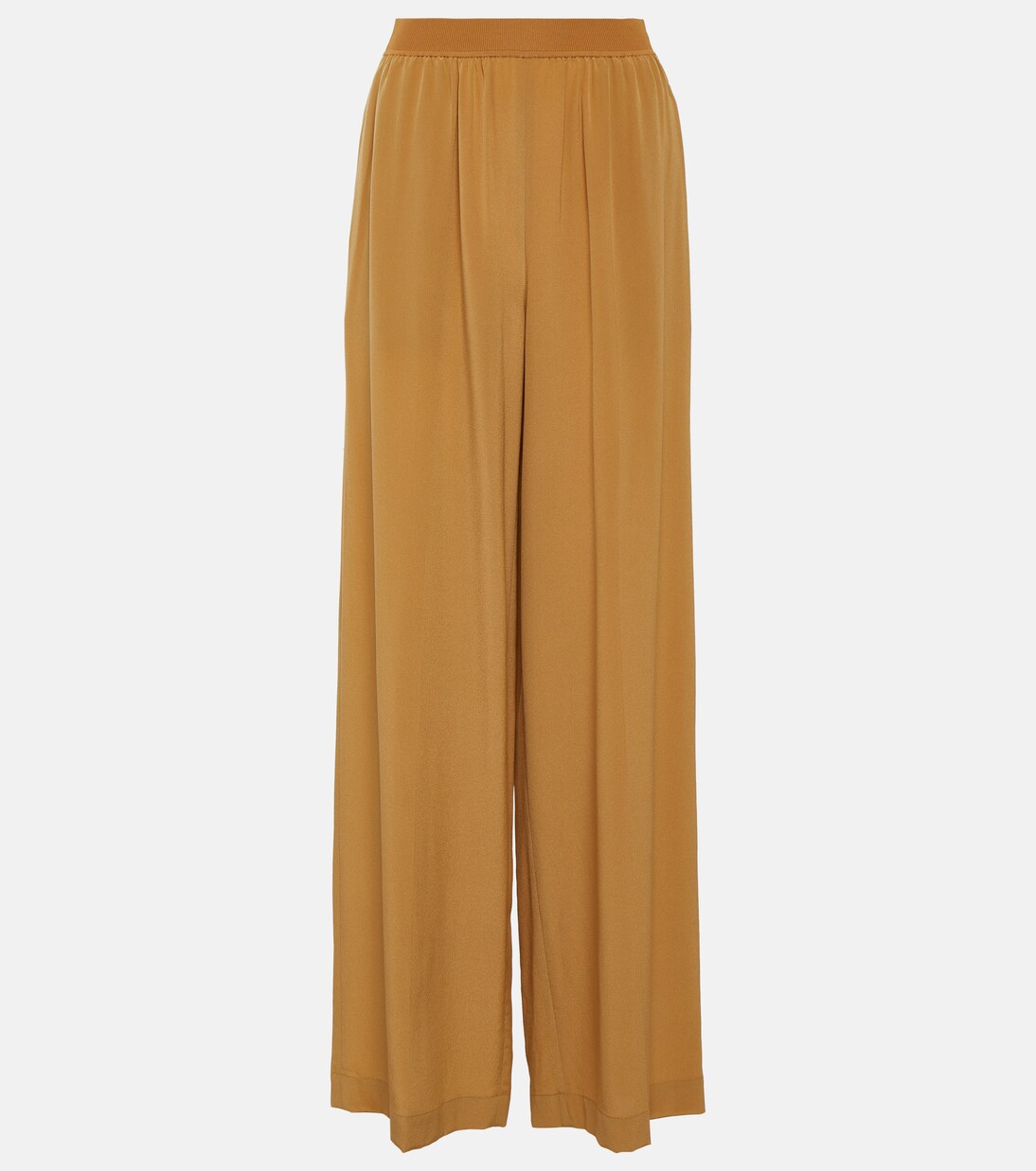 Pantalon ample Soie Hulin en crêpe de soie | Joseph