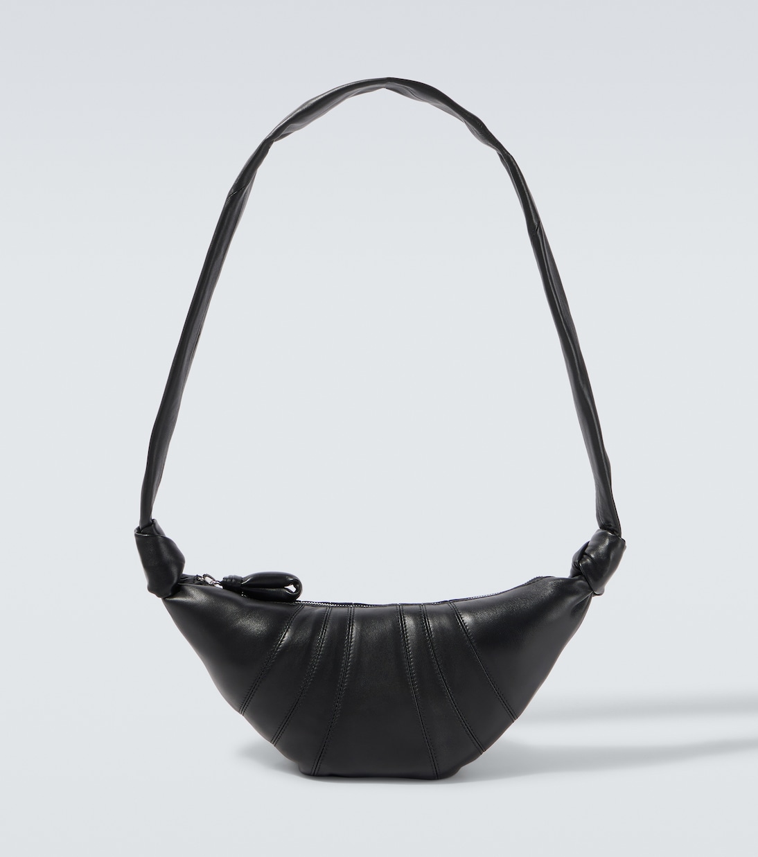 Croissant Small leather shoulder bag | Lemaire