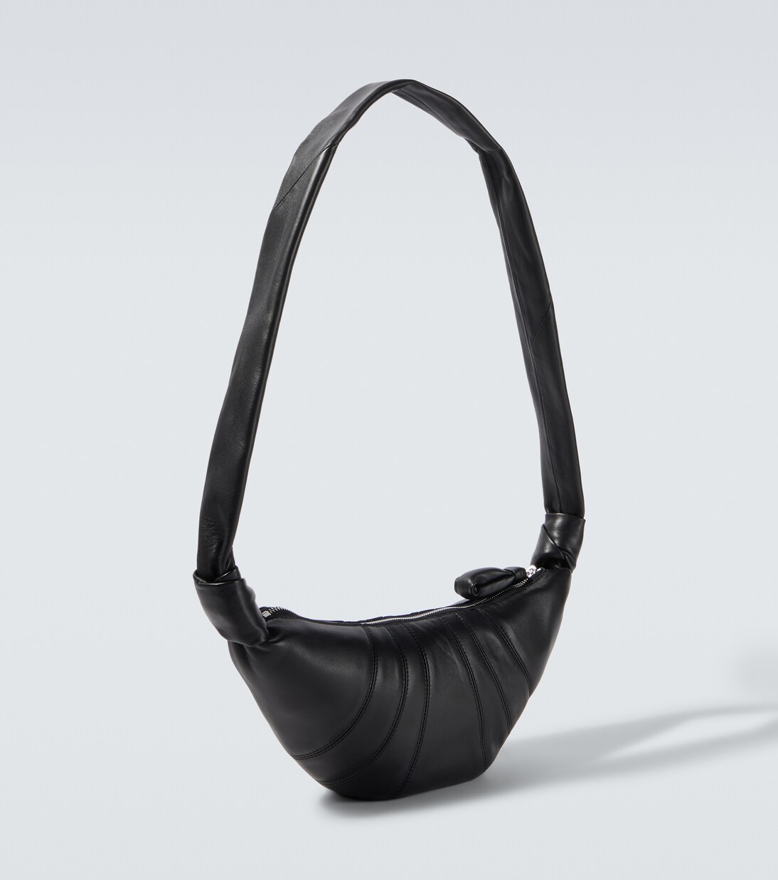 Croissant Small leather shoulder bag | Lemaire