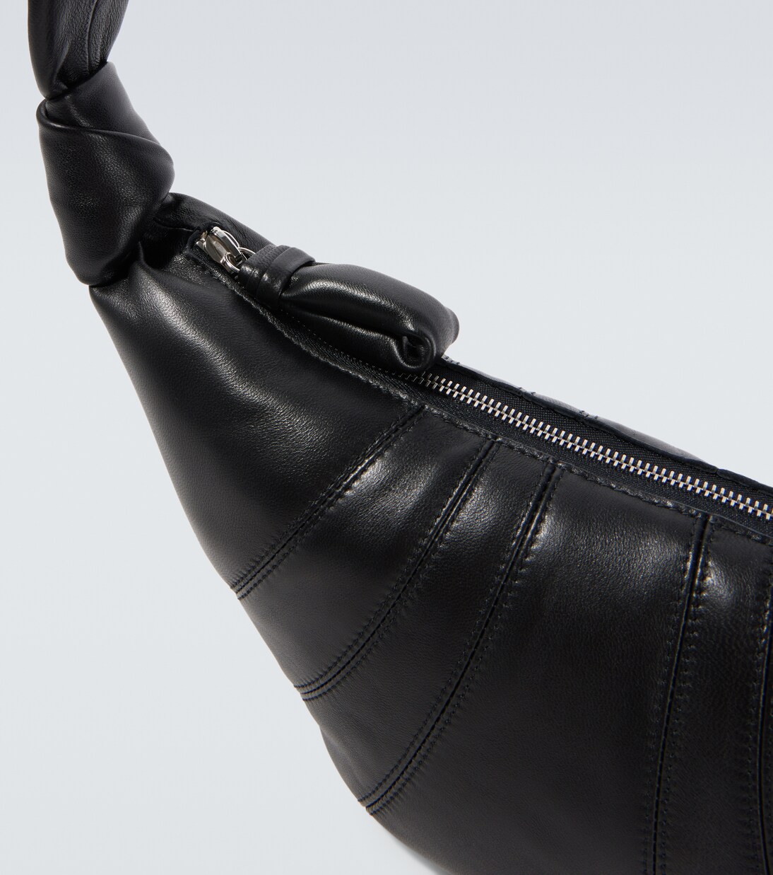 Croissant Small leather shoulder bag | Lemaire