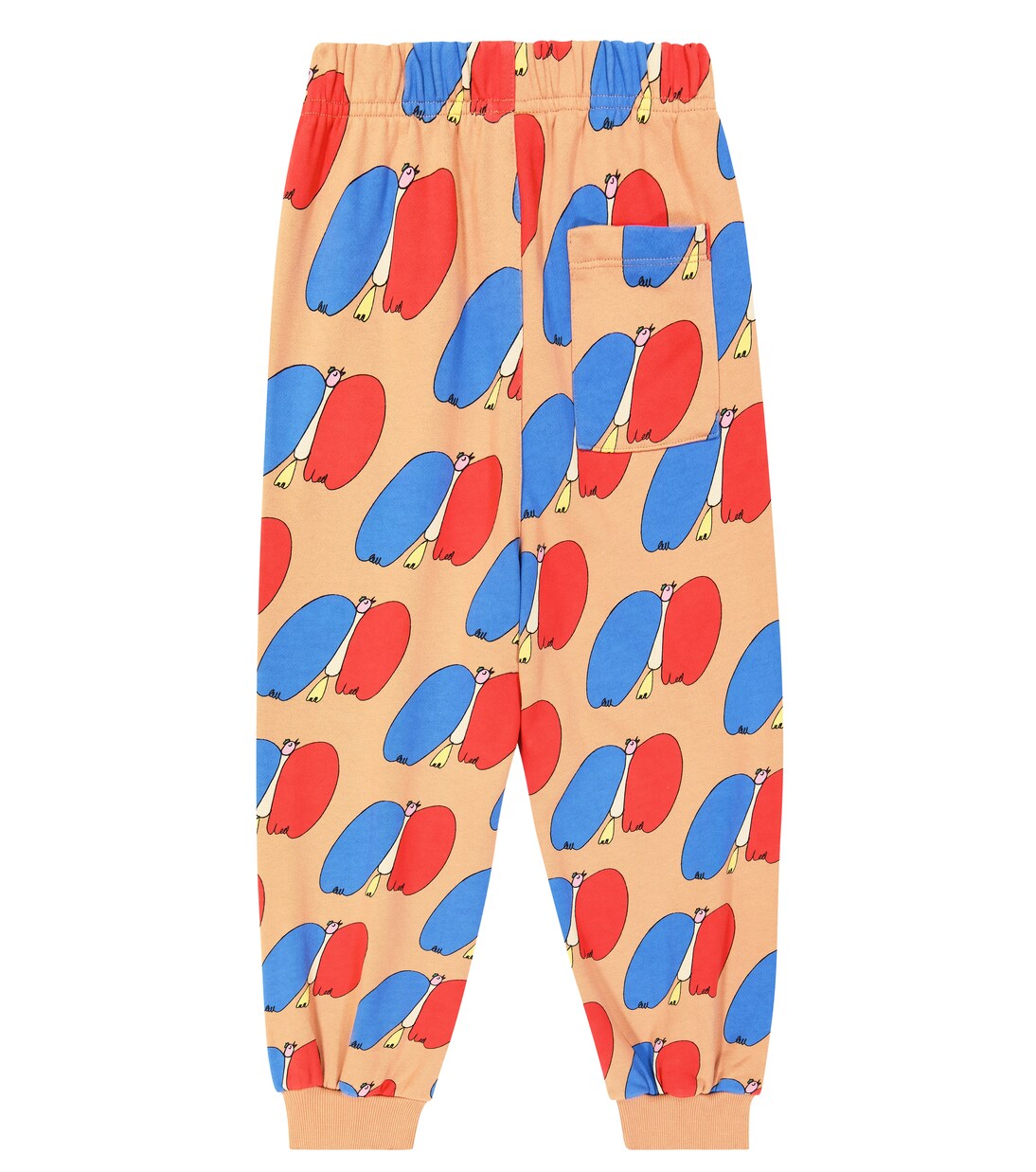 Printed cotton jersey sweatpants | Jellymallow