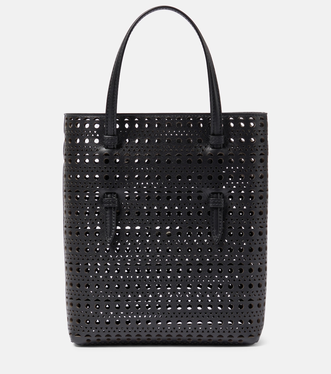 Mina Ns Vienne Wave leather tote bag | Alaïa