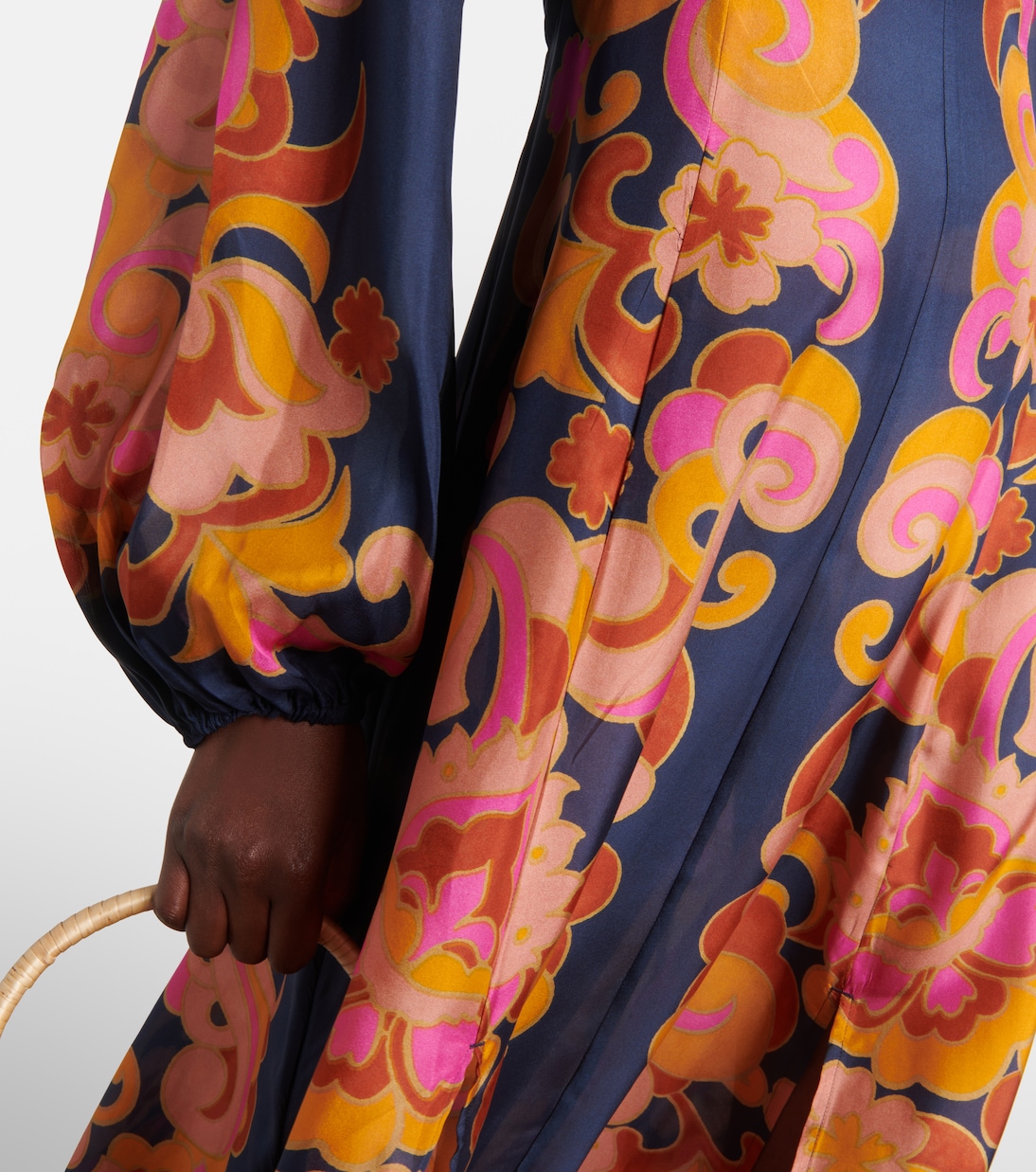 Acadian printed silk maxi dress | Zimmermann