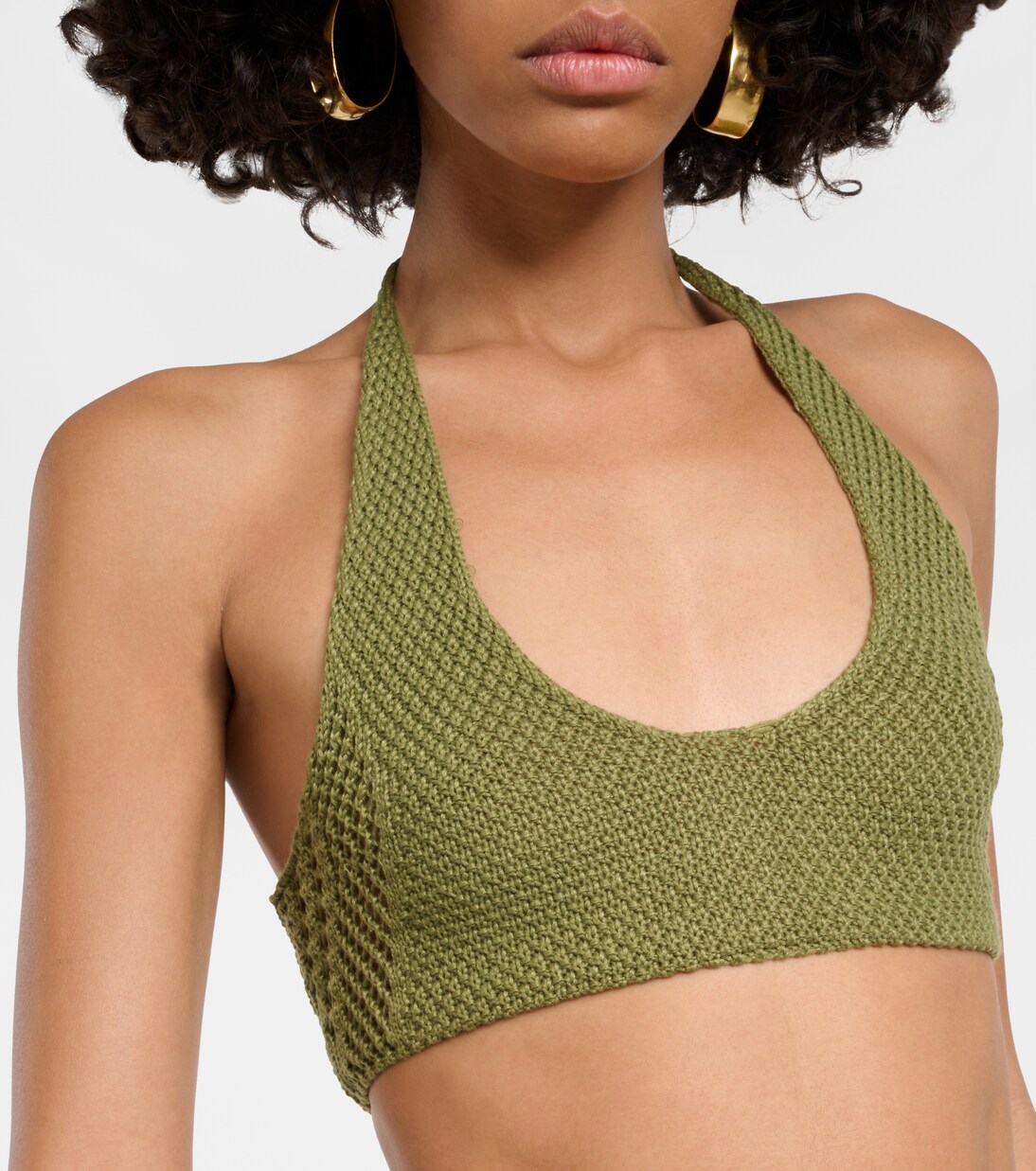 Bikini-Oberteil Mari aus Strick | Bananhot