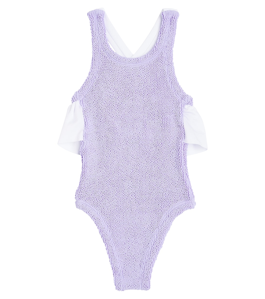 Baby Lara bow-detail swimsuit | Hunza G Kids
