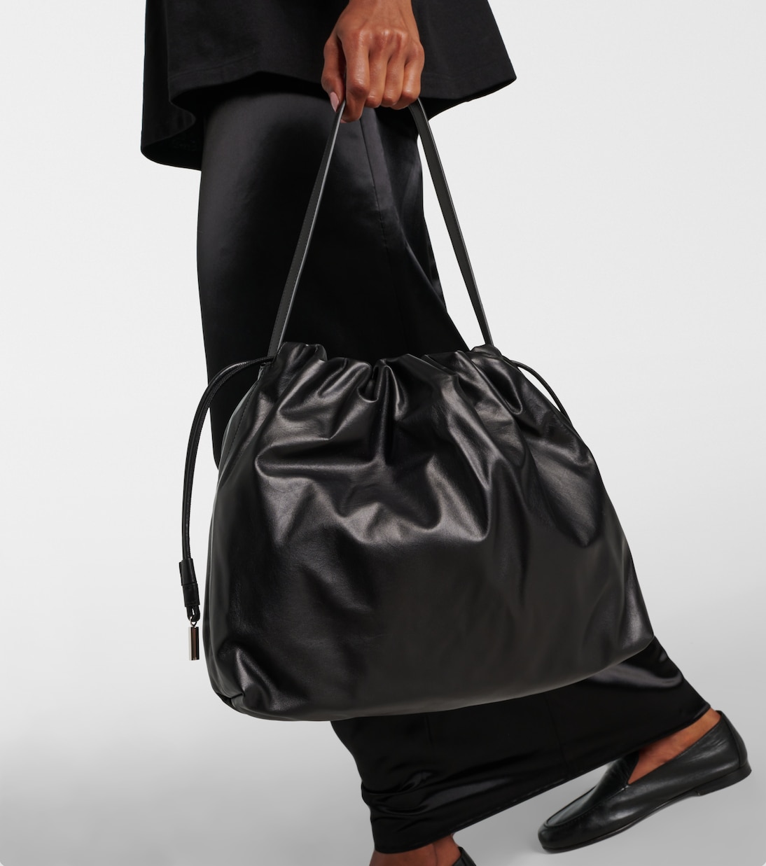 Angy leather shoulder bag | The Row