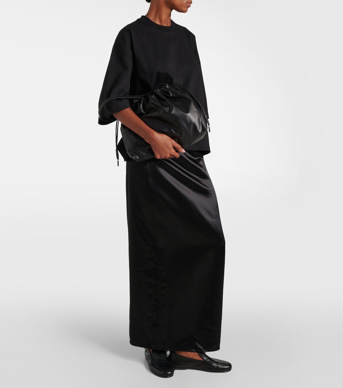 Angy leather shoulder bag | The Row