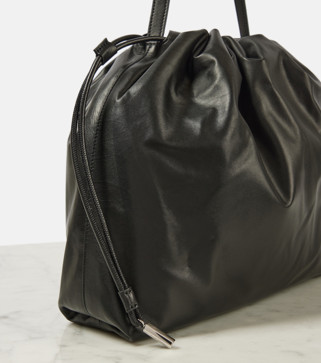 Angy leather shoulder bag | The Row