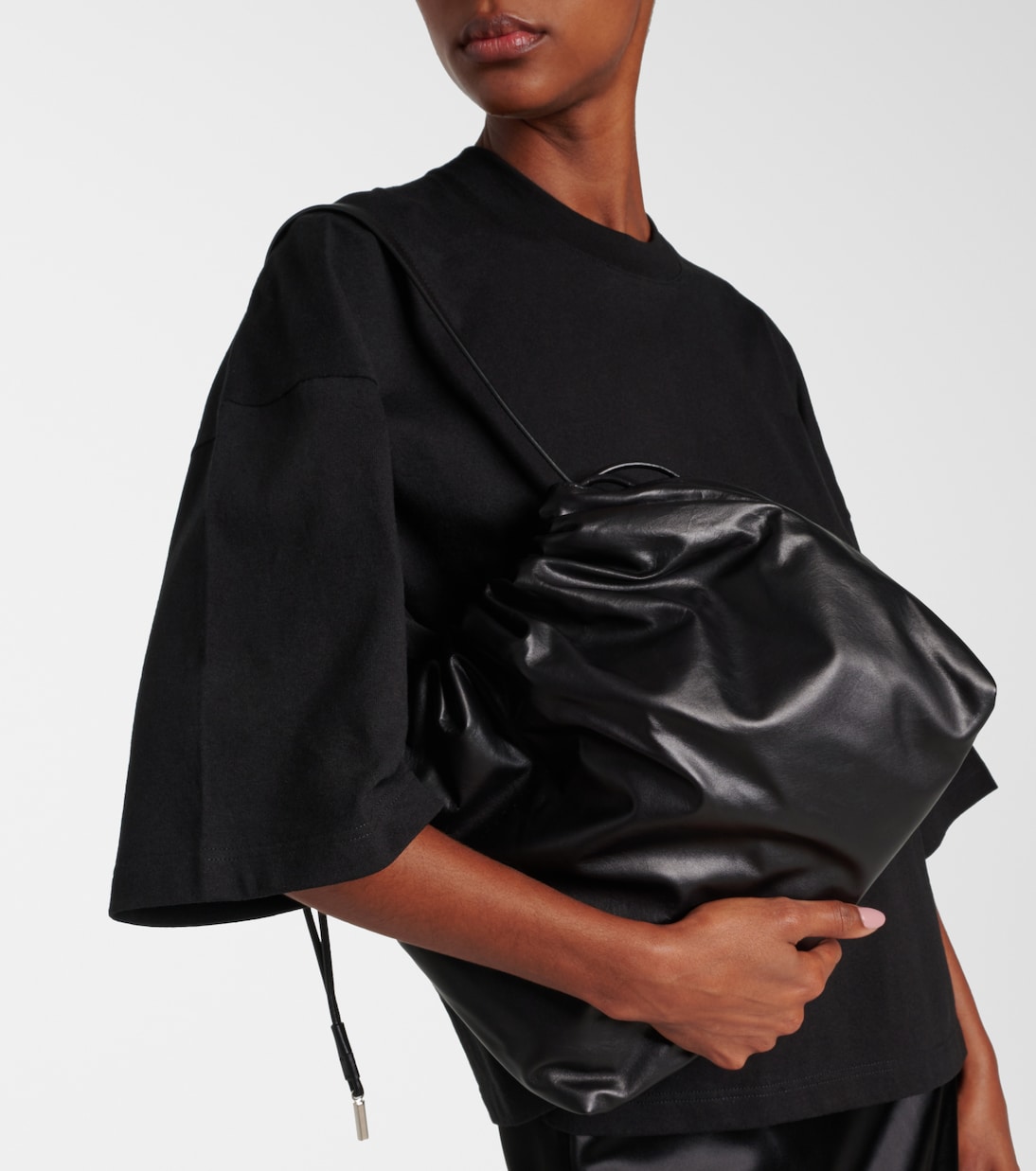 Angy leather shoulder bag | The Row