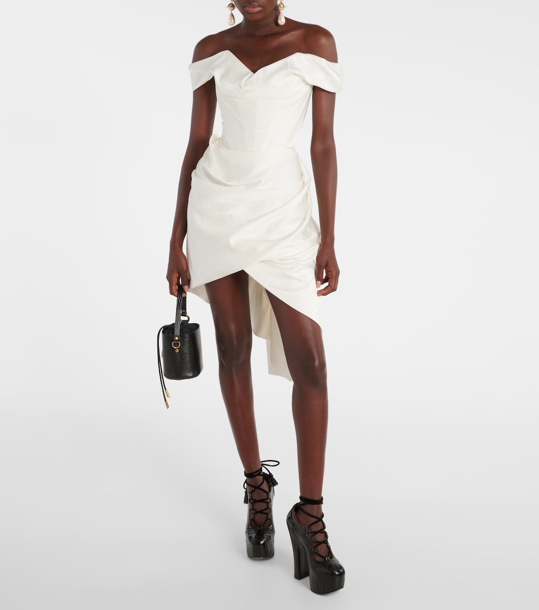 Nova Cora off-shoulder minidress | Vivienne Westwood