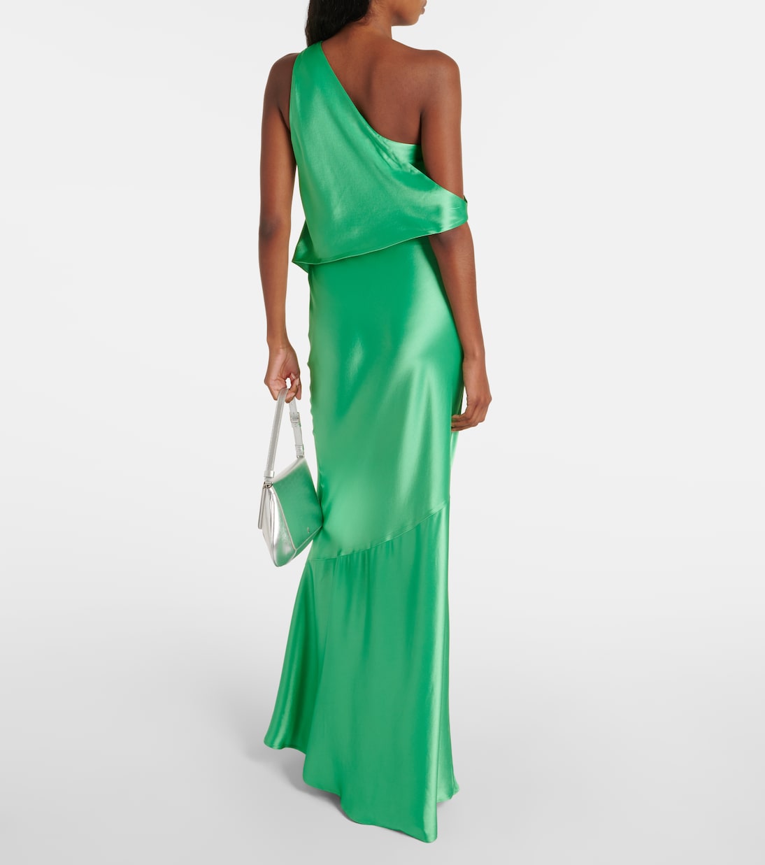 Robe Naomi aus Satin | Staud