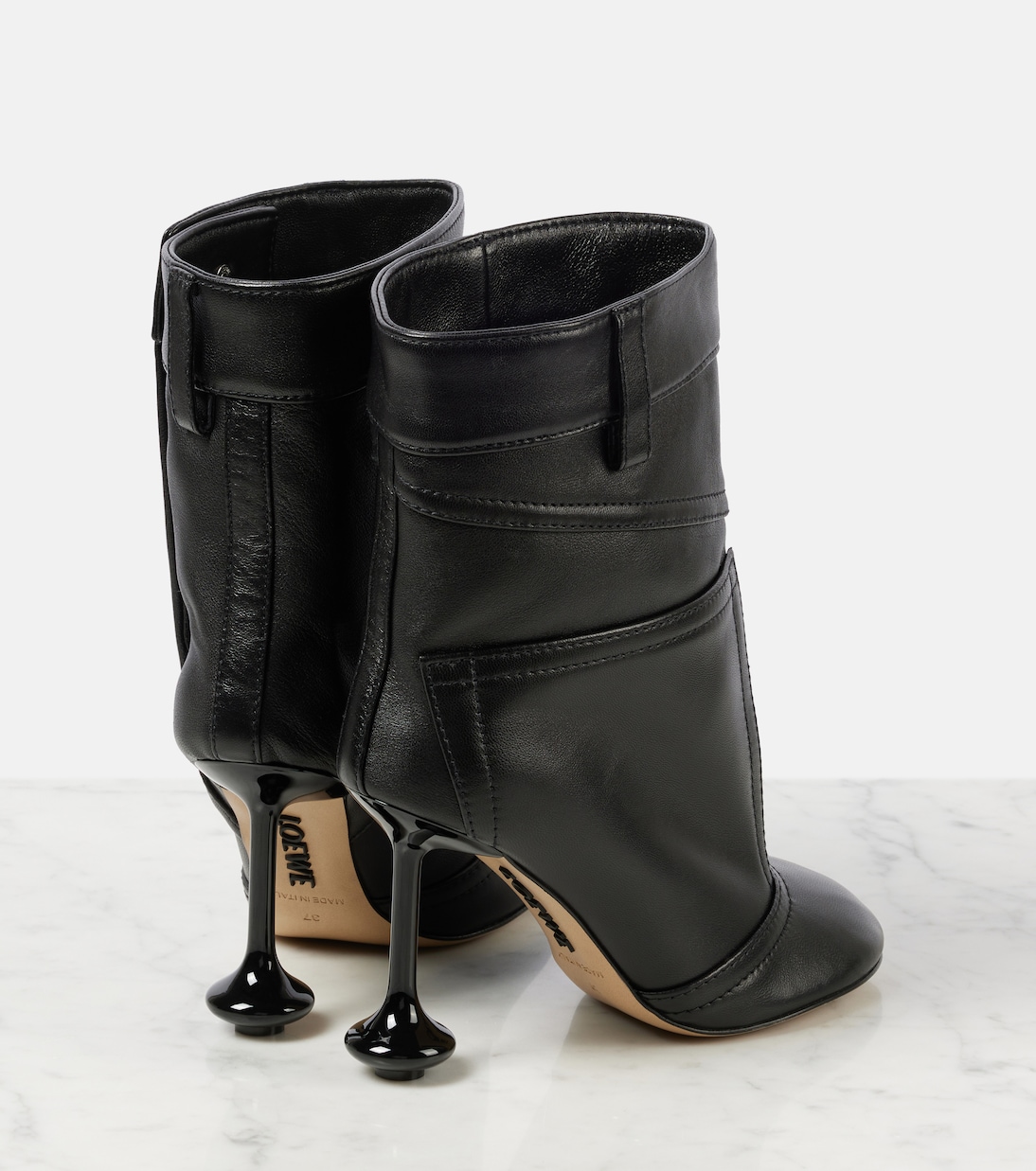 Bottines Toy Panta 90 en cuir | Loewe