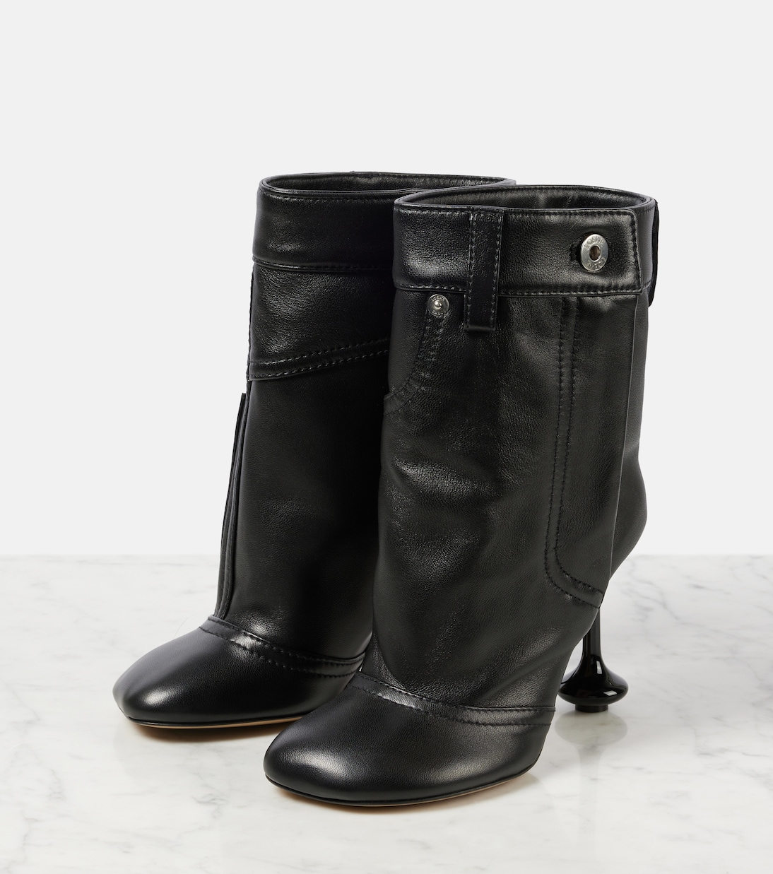 Bottines Toy Panta 90 en cuir | Loewe