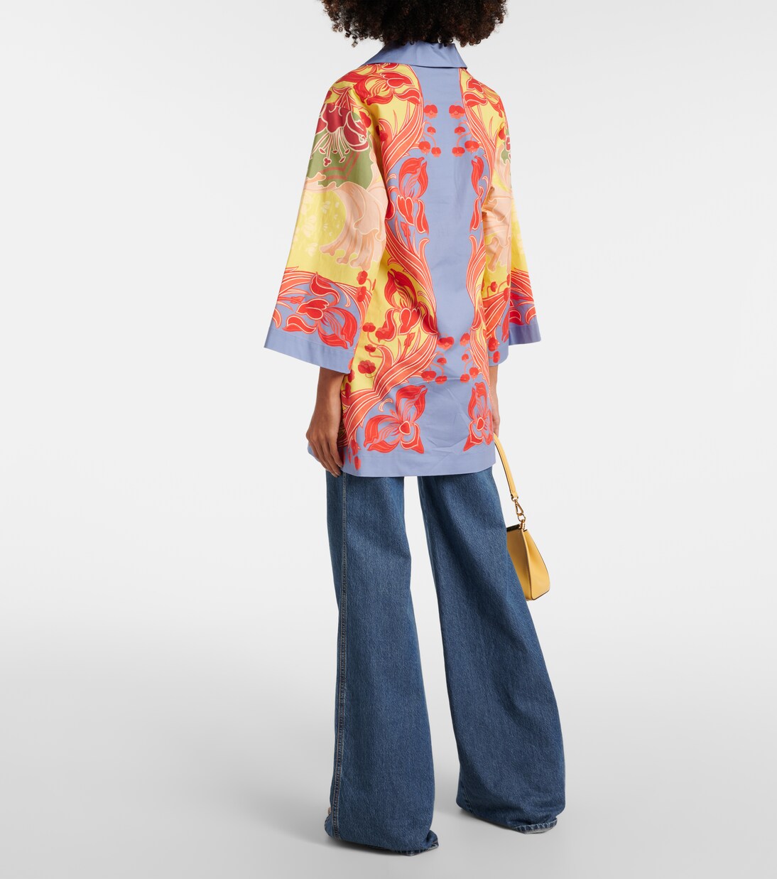 Printed cotton-blend shirt | Etro