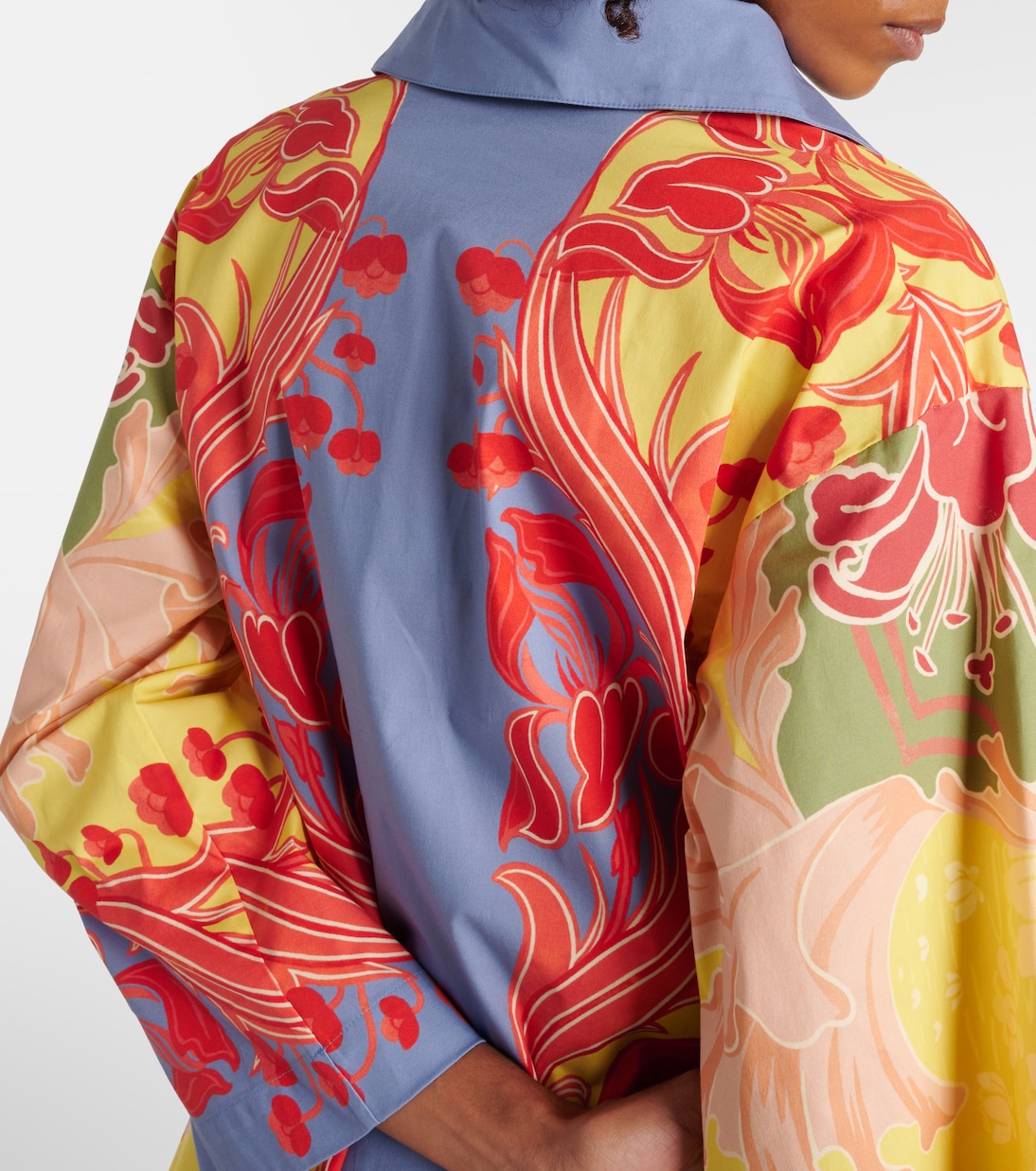 Printed cotton-blend shirt | Etro