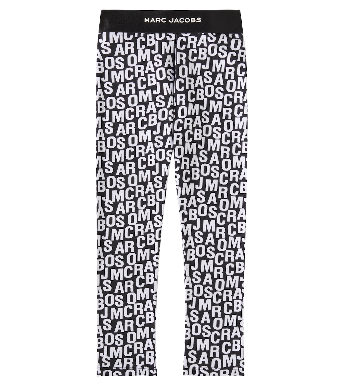Logo cotton-blend jersey leggings | Marc Jacobs Kids