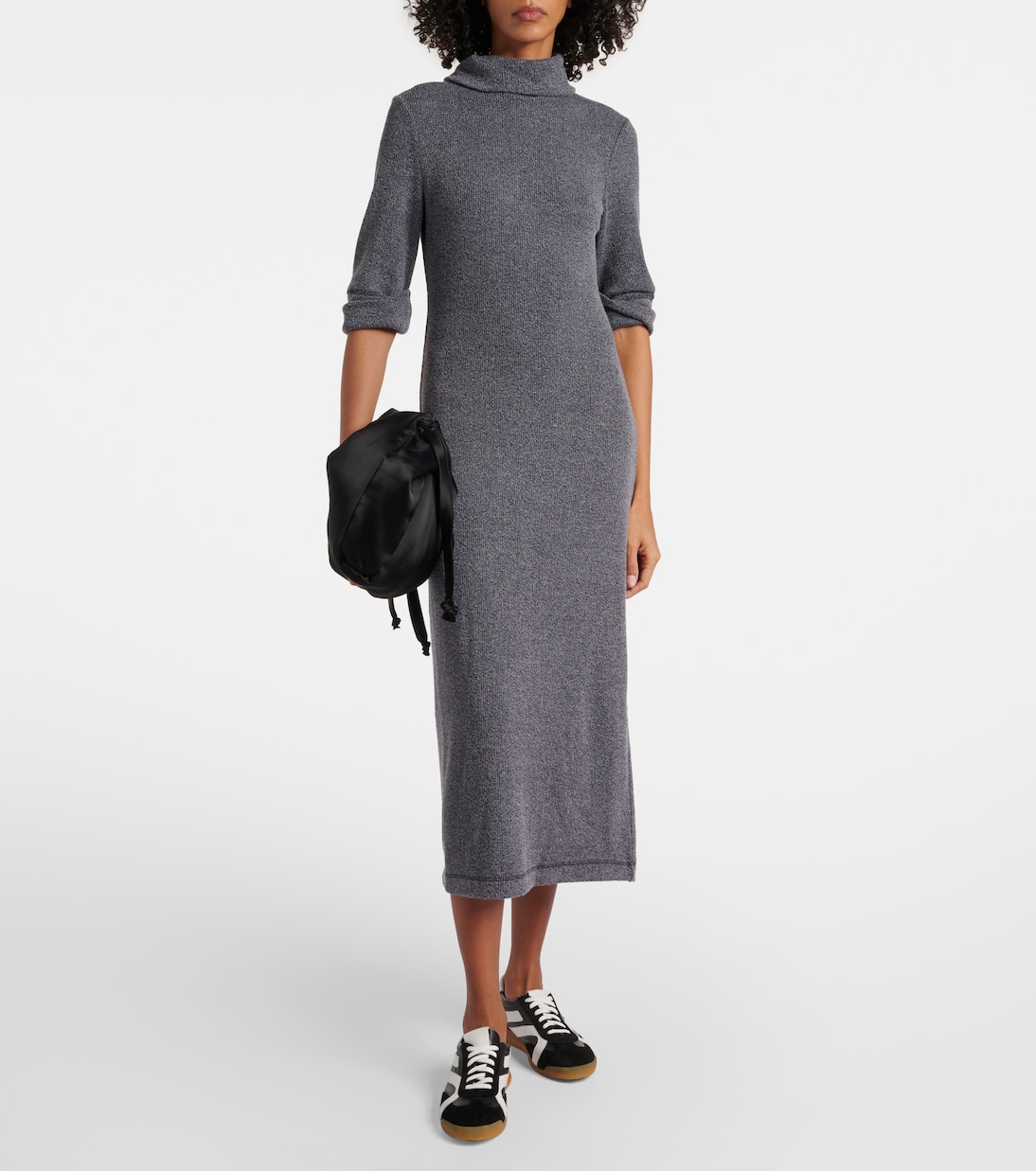 Sneakers Track aus Leder mit Veloursleder | Proenza Schouler