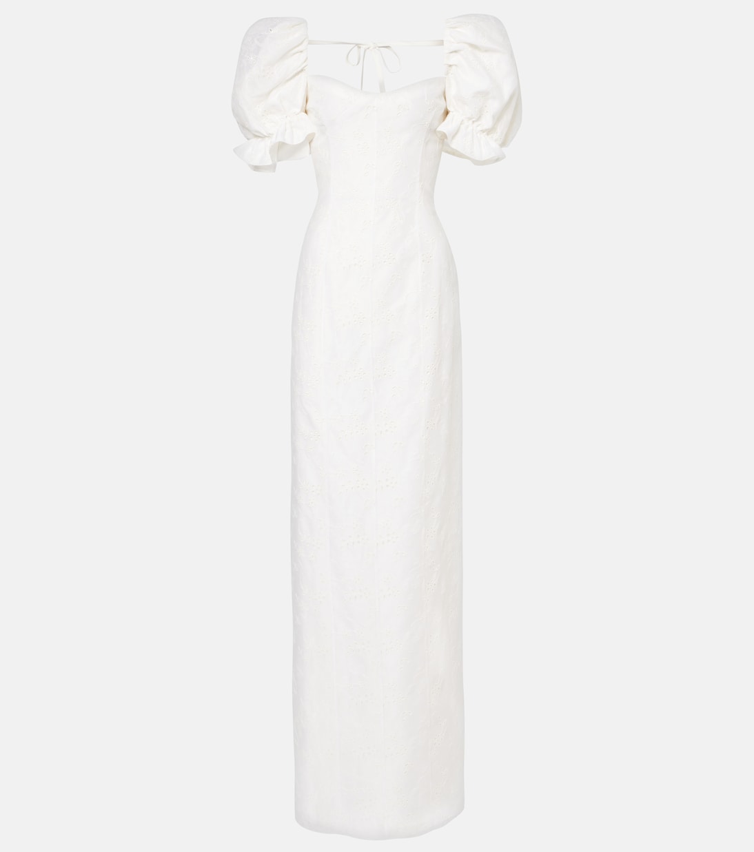 Abito lungo Isidore in cotone e seta | Markarian