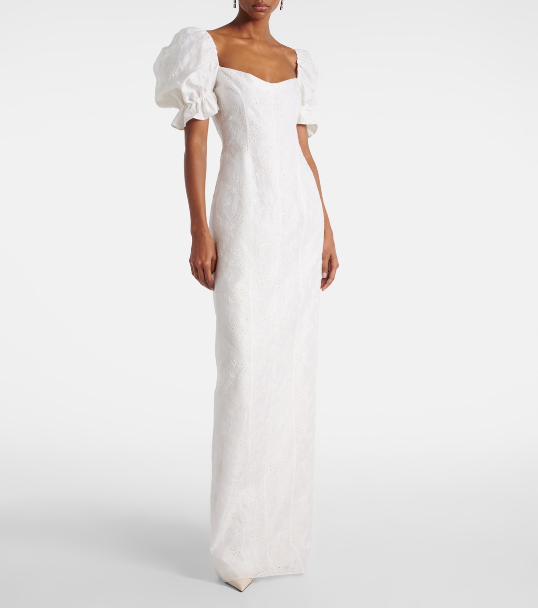 Abito lungo Isidore in cotone e seta | Markarian