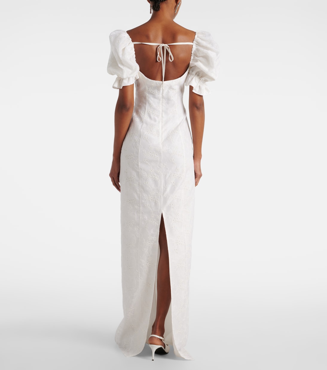 Abito lungo Isidore in cotone e seta | Markarian