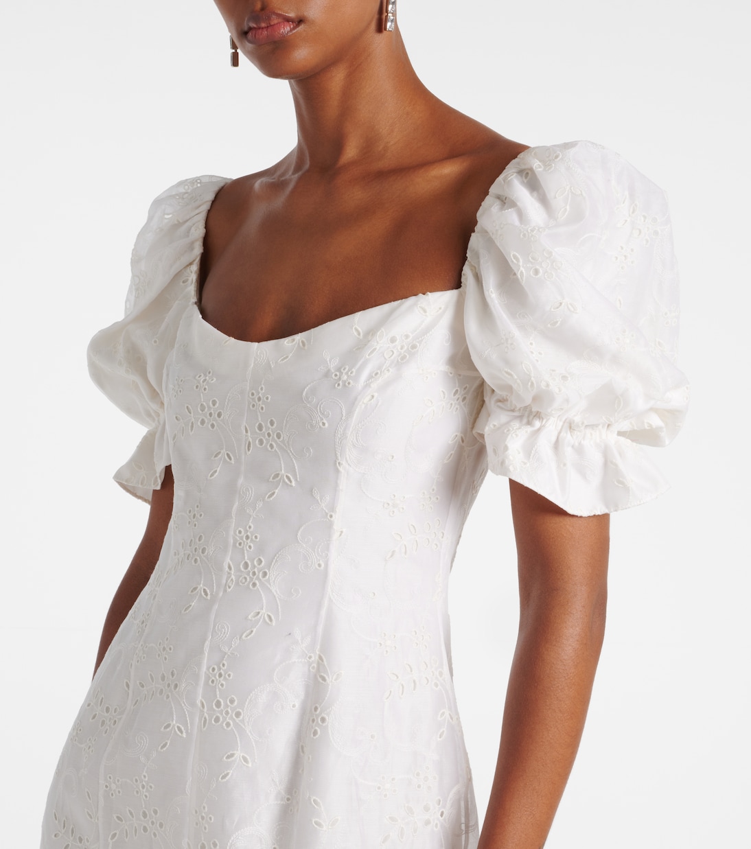 Abito lungo Isidore in cotone e seta | Markarian