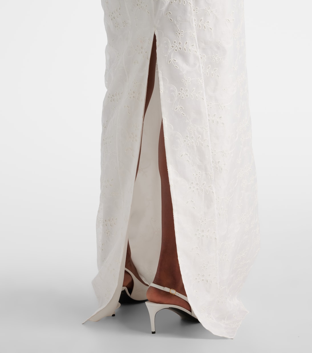 Abito lungo Isidore in cotone e seta | Markarian