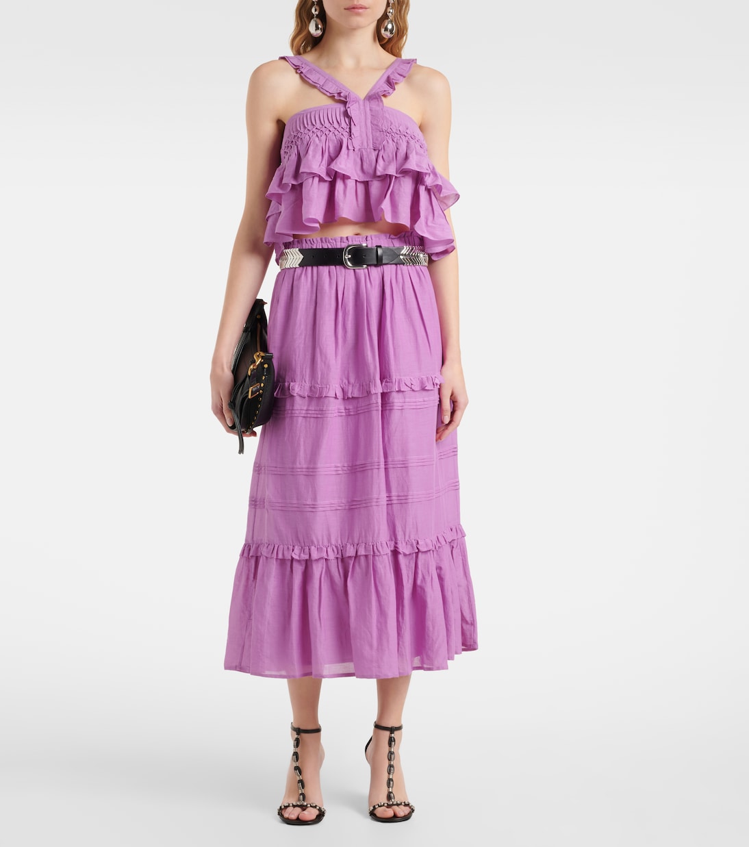 Maxirock Diya aus einem Baumwollgemisch | Marant Etoile