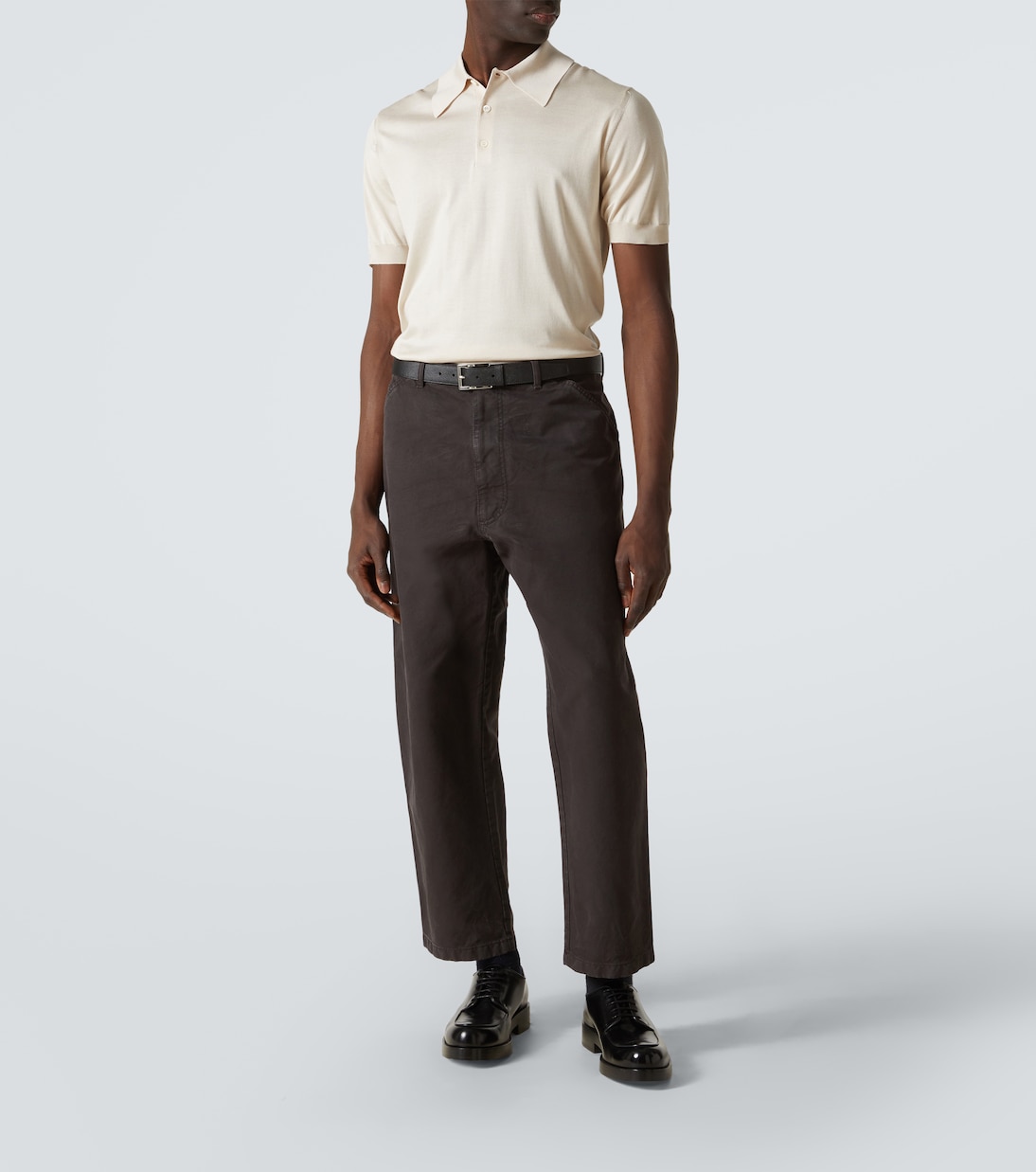 Polo in seta | Prada