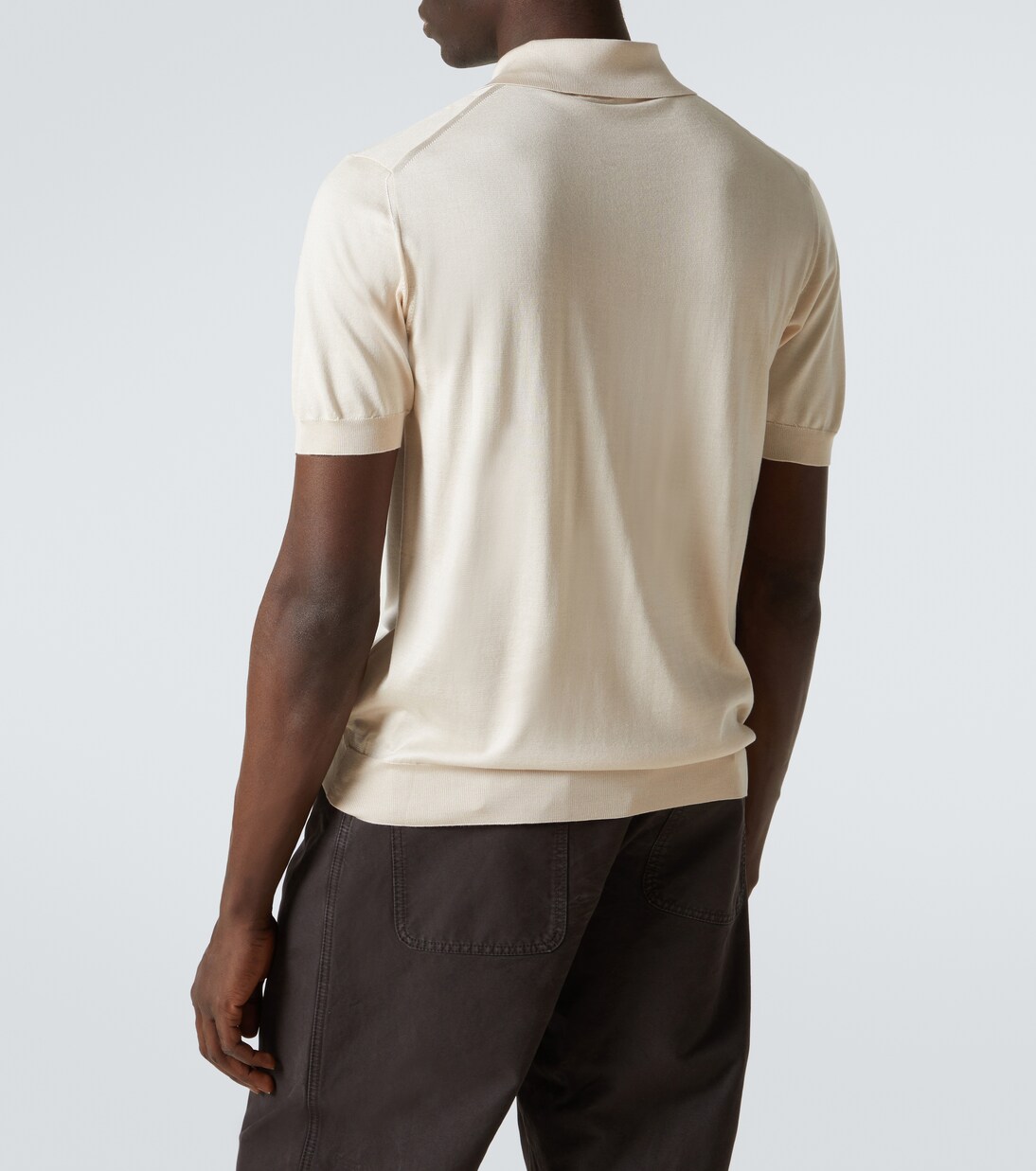 Polo in seta | Prada