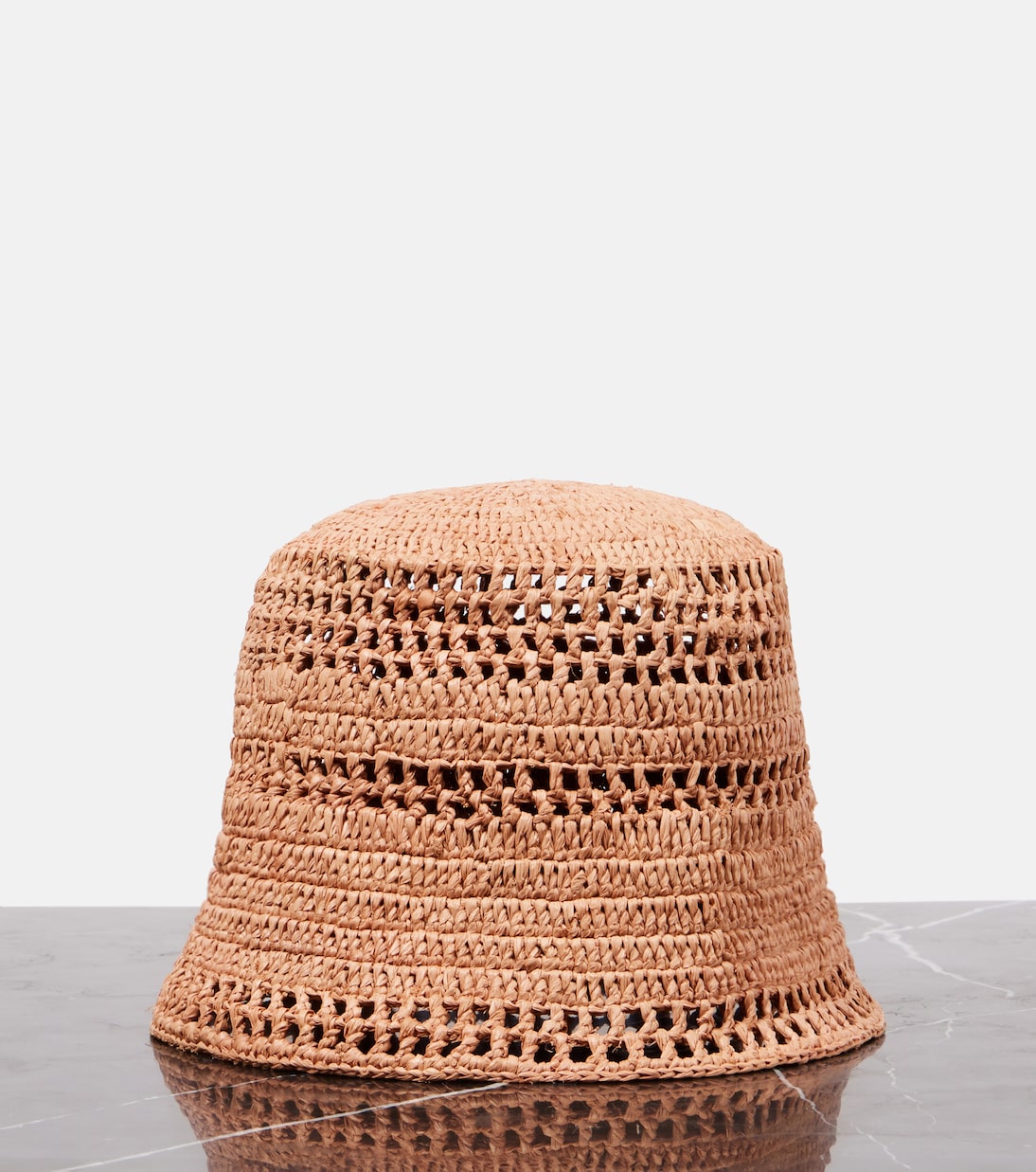 Sunset raffia bucket hat | Chloé