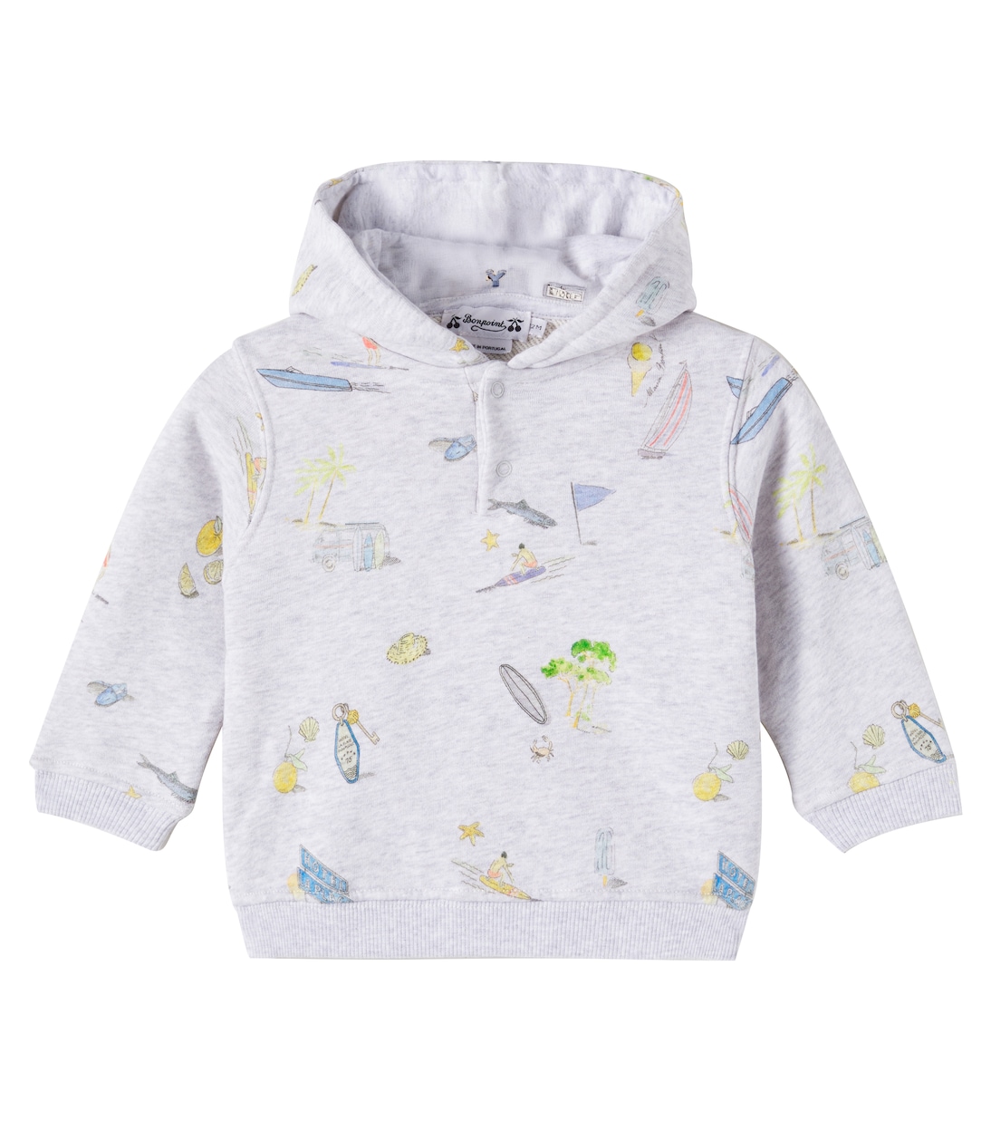 Baby Cody cotton fleece sweatshirt | Bonpoint