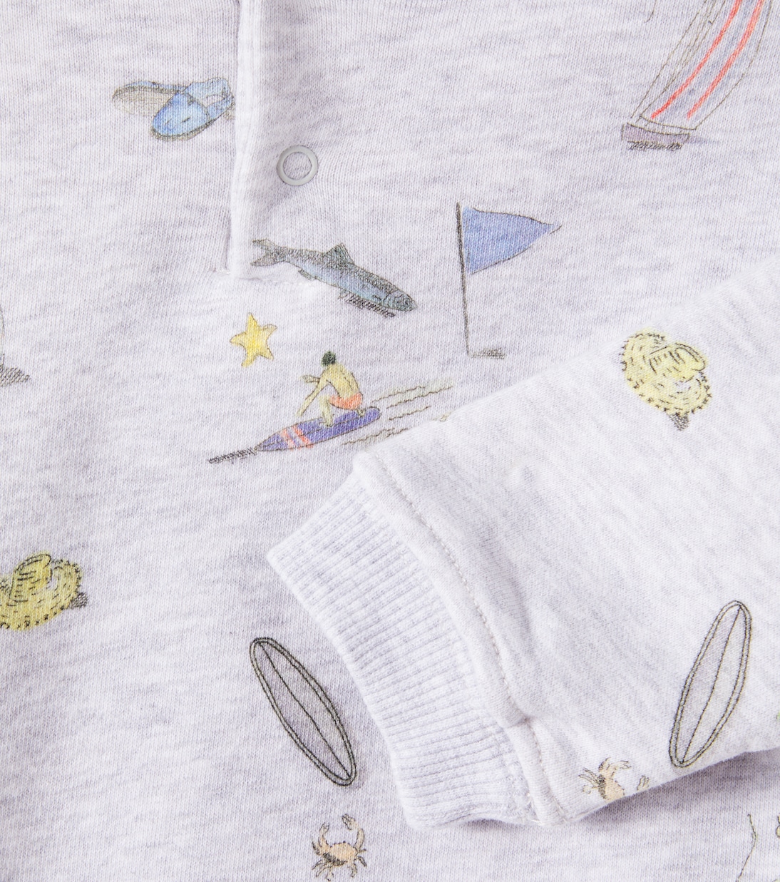 Baby Cody cotton fleece sweatshirt | Bonpoint