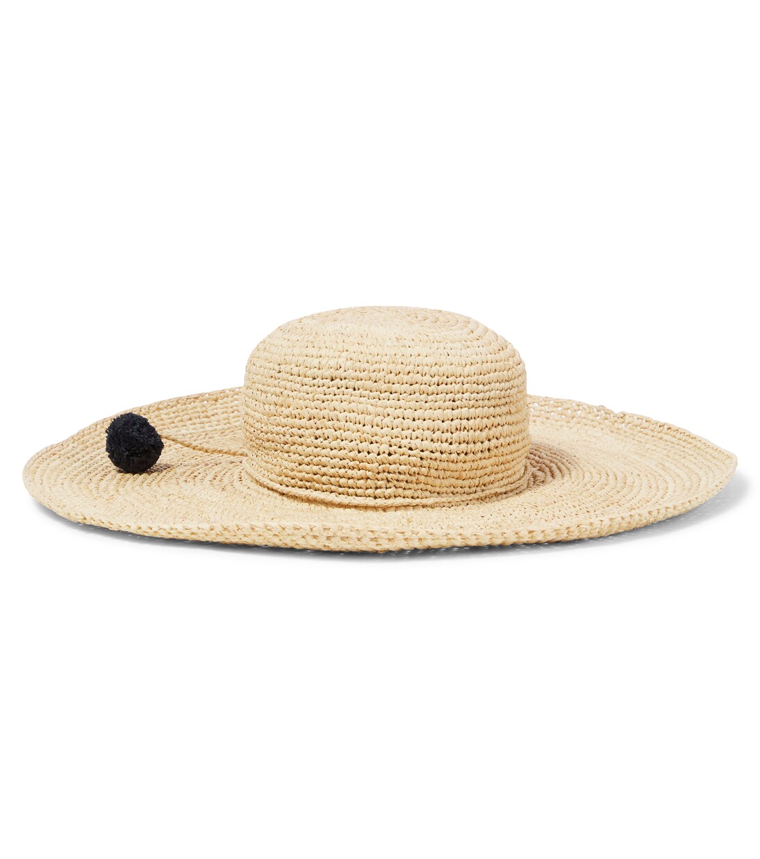 Capeline embroidered raffia sun hat | Bonpoint