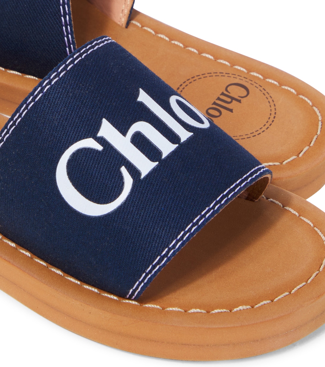 Logo printed slides | Chloé Kids
