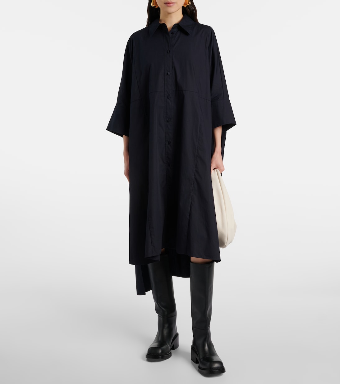 Robe chemise Dania en coton | Joseph