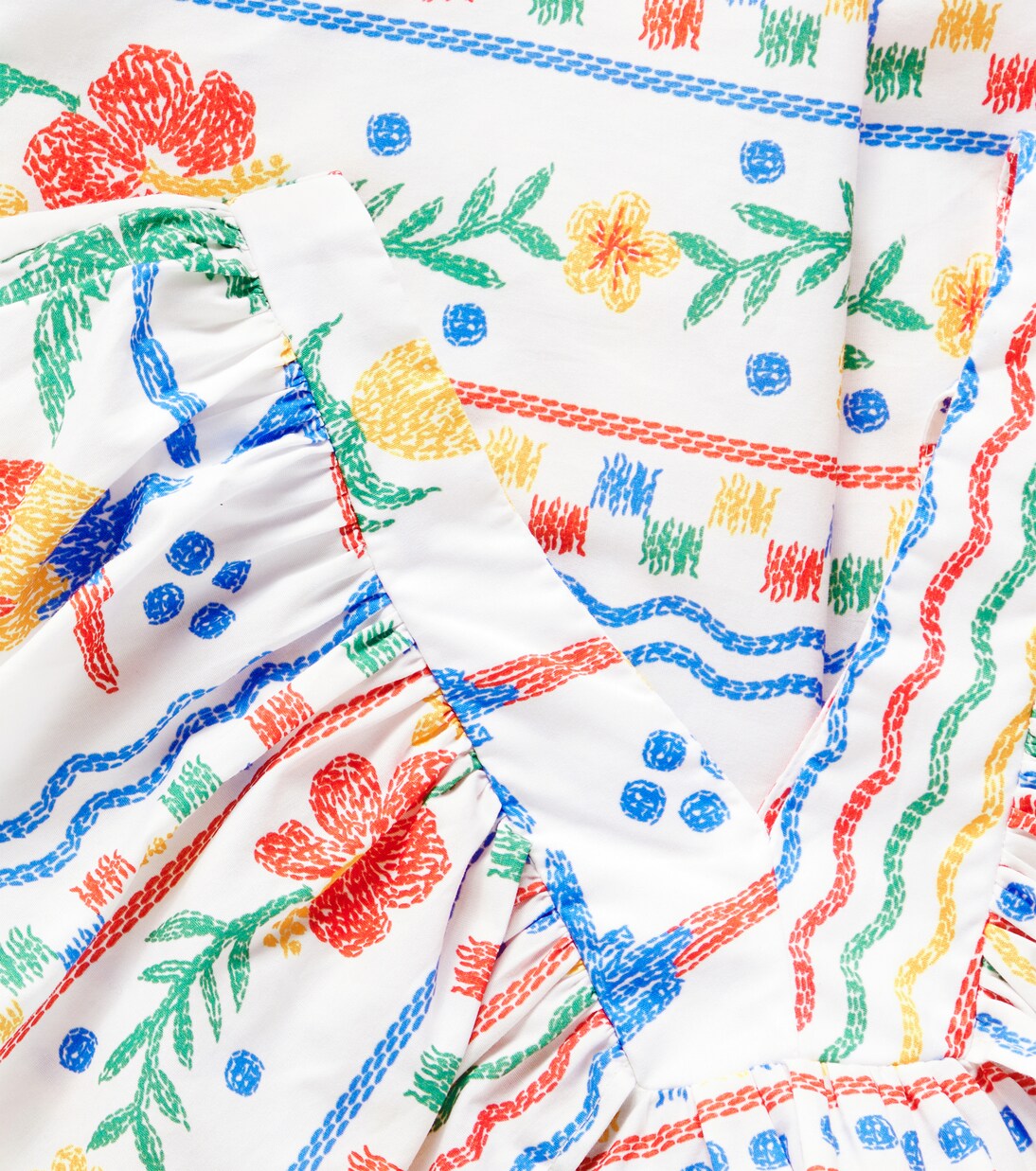 Robe Araras imprimée en coton | Fábula