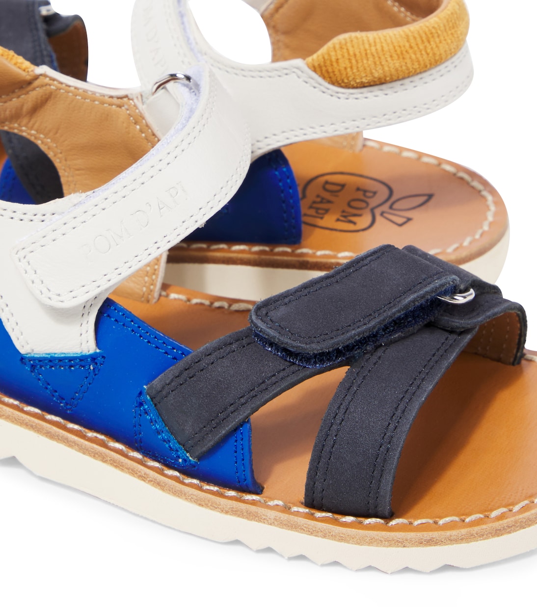 Sandalen aus Leder | Pom d'Api