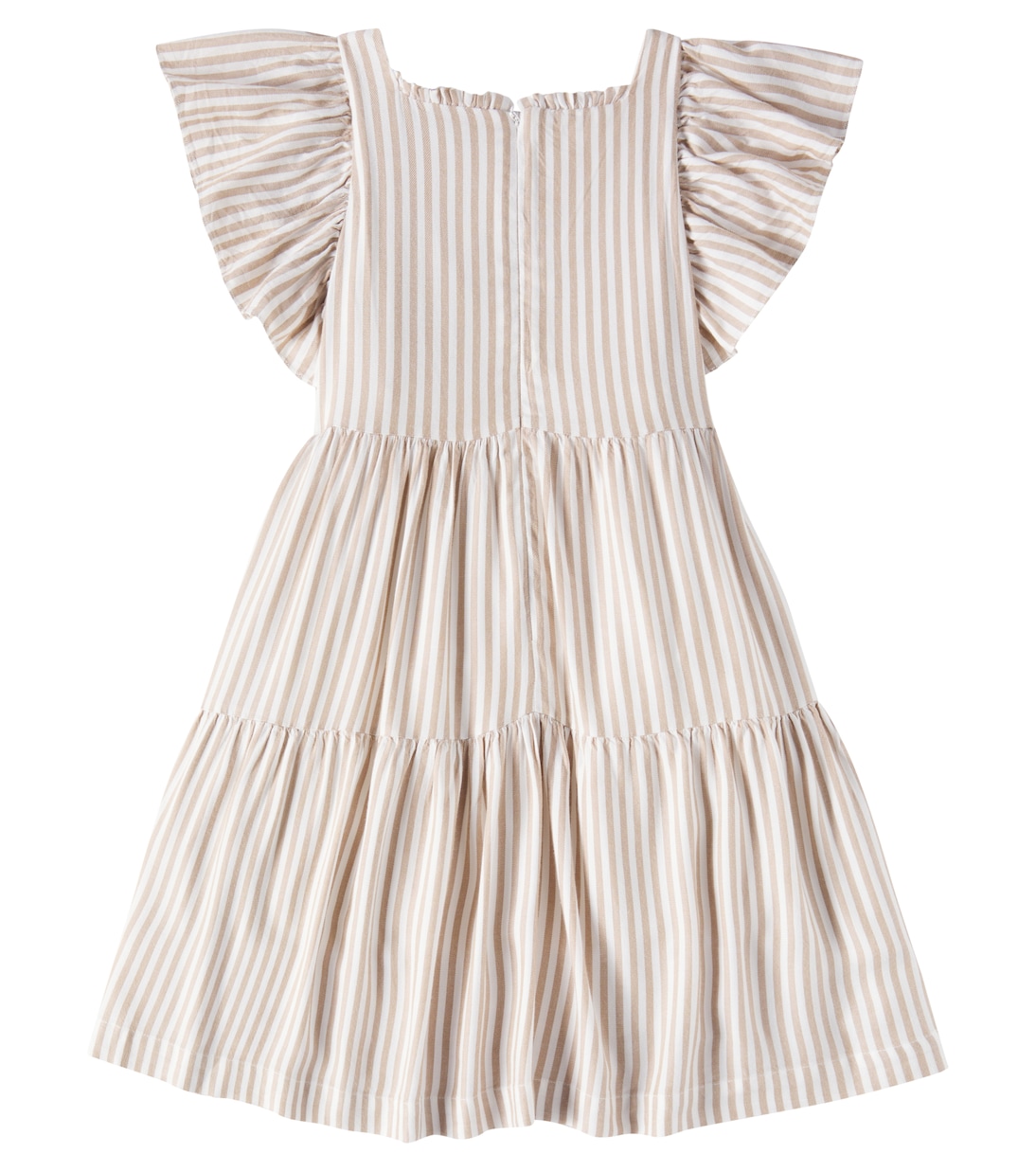 Abito a righe a punto smock | Tartine et Chocolat