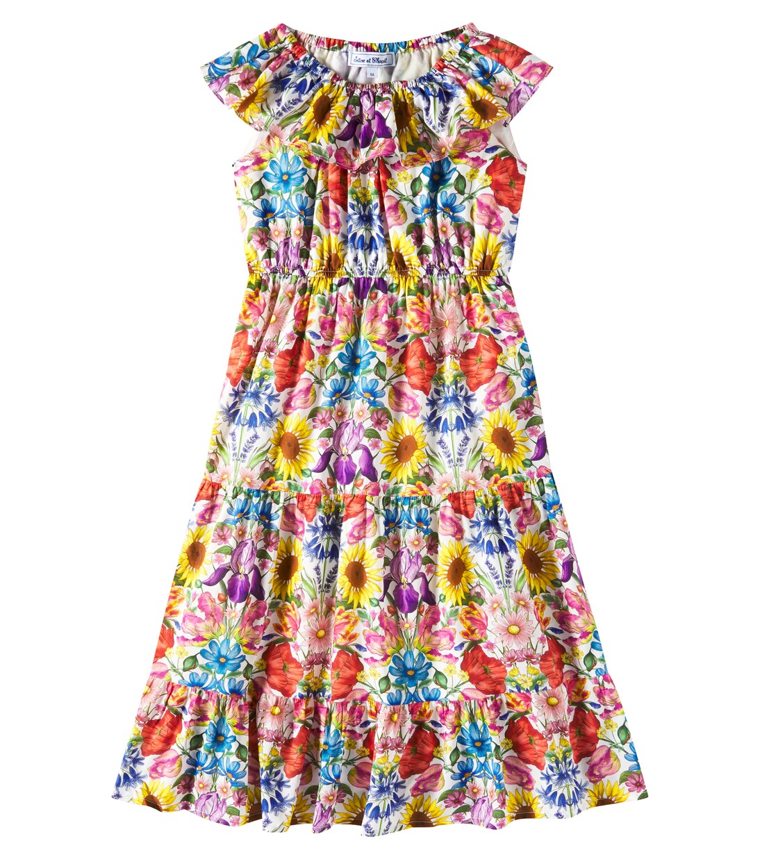 Bedrucktes Kleid aus Baumwolle | Tartine et Chocolat