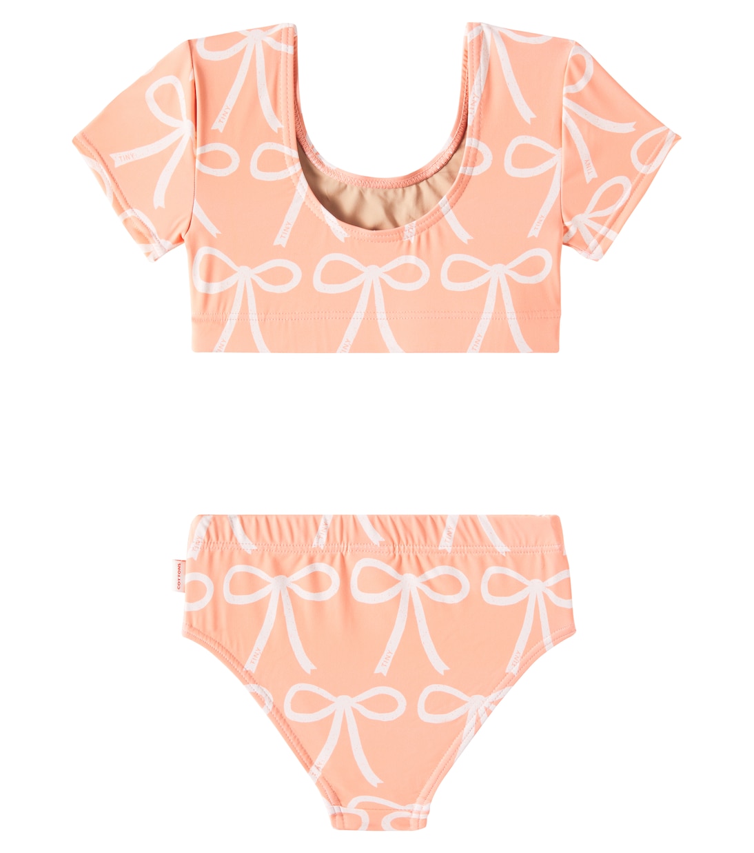 Bows printed bikini | Tinycottons