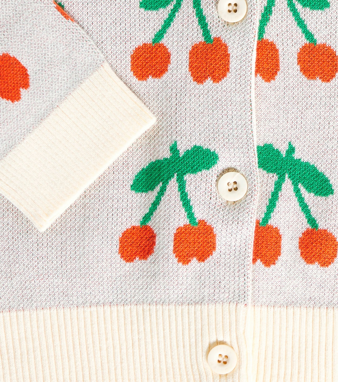 Cherry cotton cardigan | Jellymallow