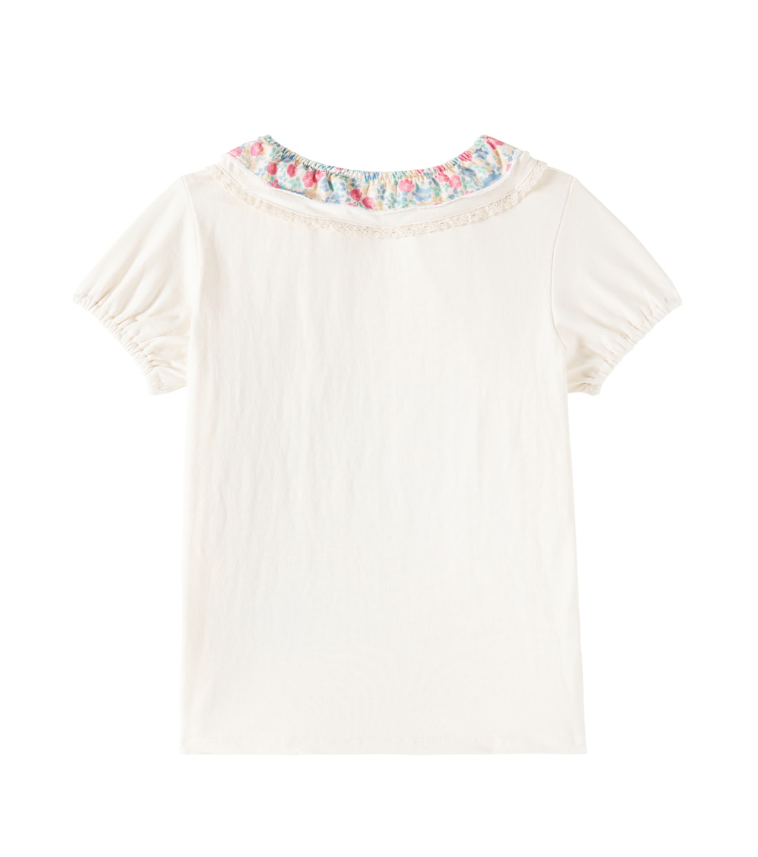 Pami lace-trimmed cotton jersey top | Konges Sløjd