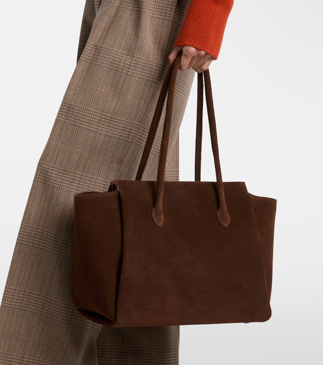 Ekme Medium suede tote bag | Aesther Ekme