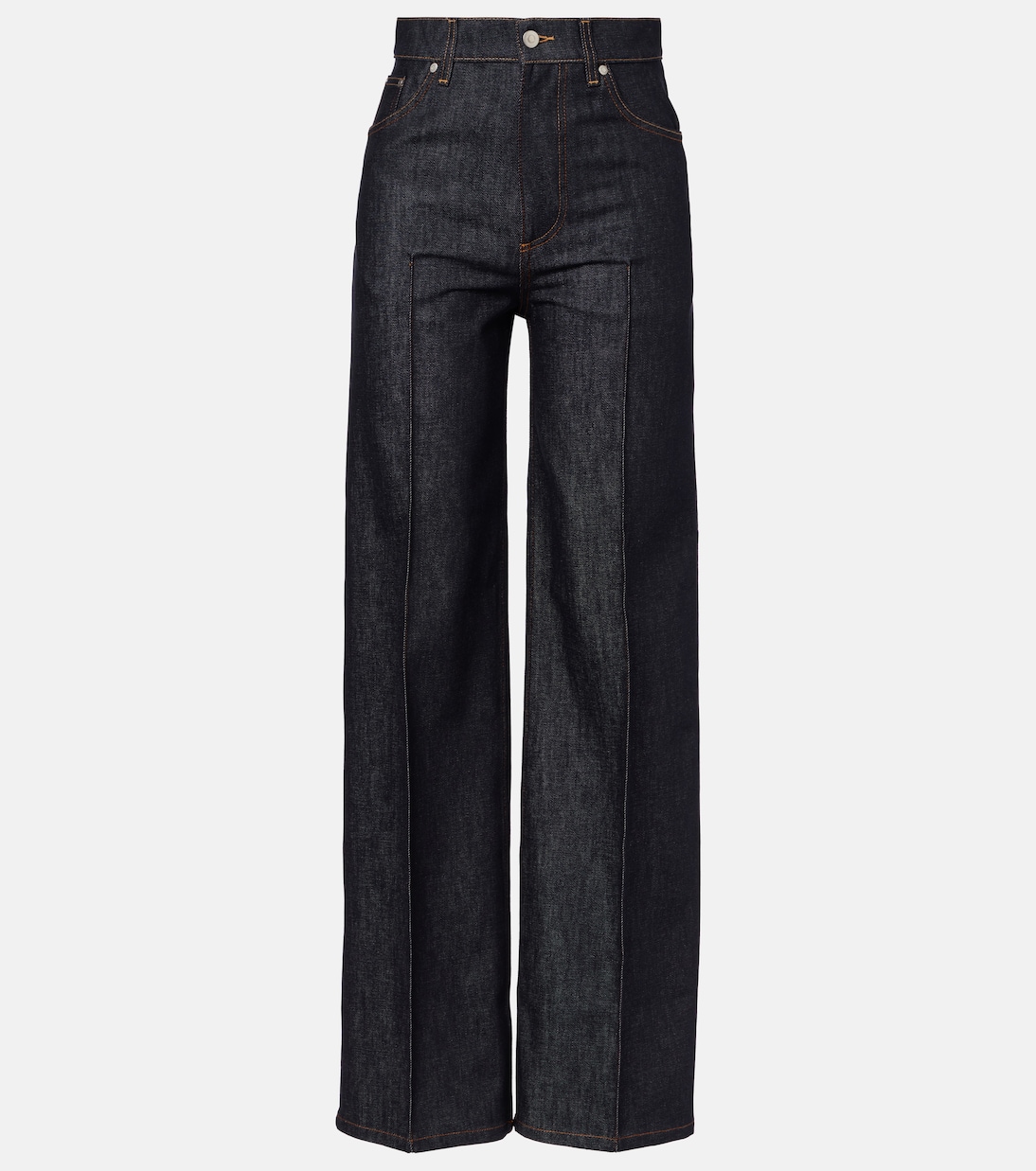 Mid-Rise Wide-Leg Jeans  | Stella McCartney