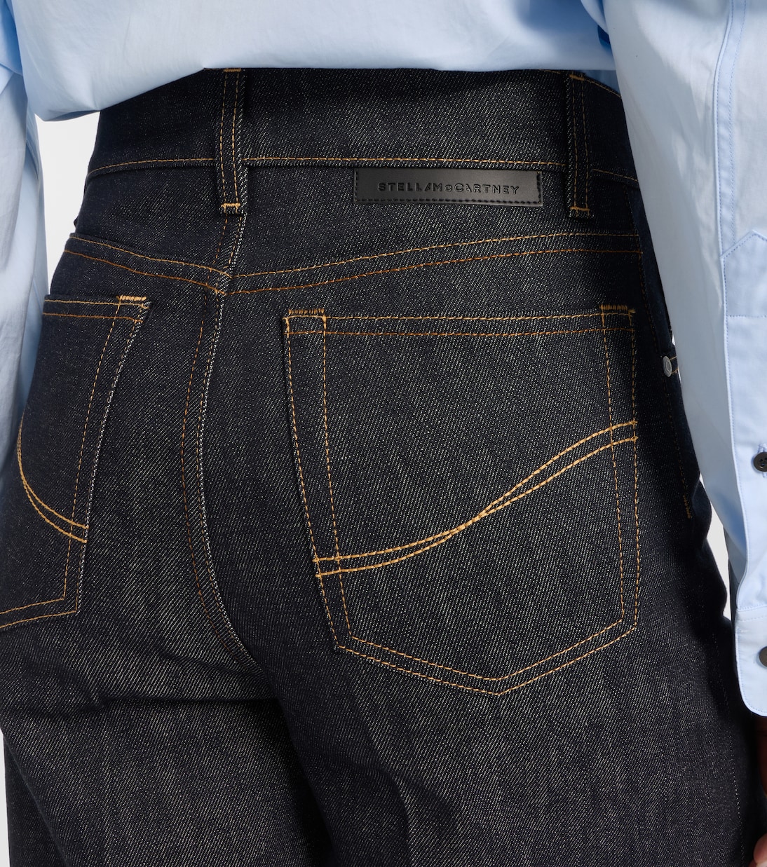 Mid-Rise Wide-Leg Jeans  | Stella McCartney