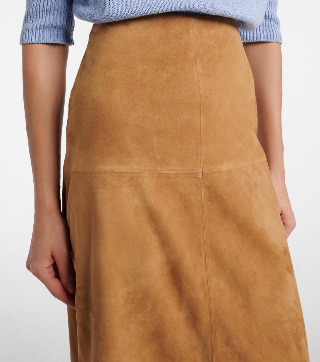 Leather midi skirt | Proenza Schouler