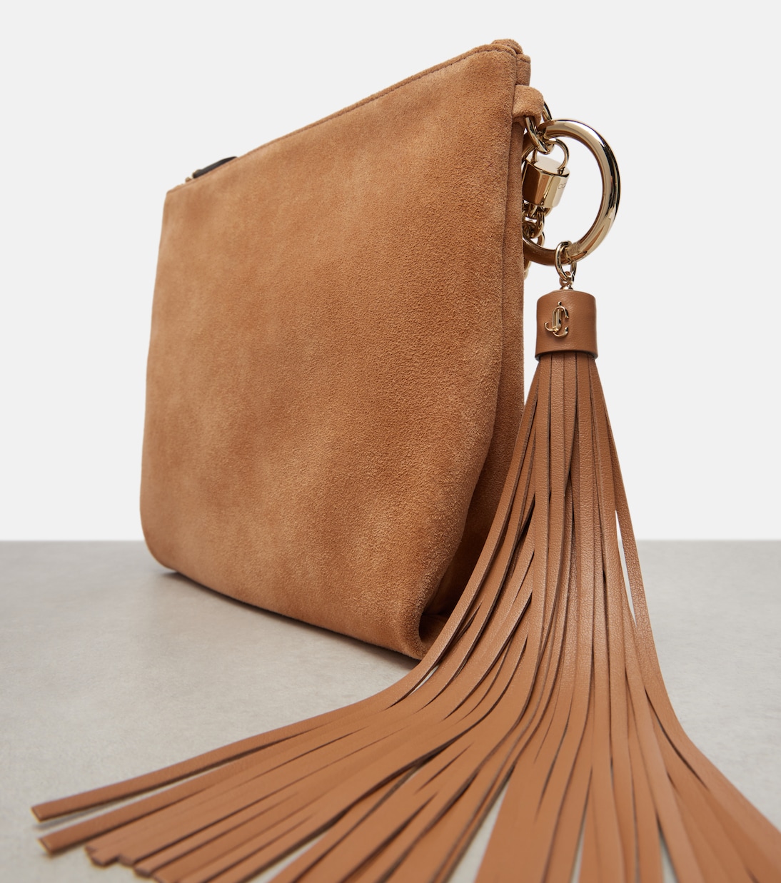 Pochette Callie en daim | Jimmy Choo